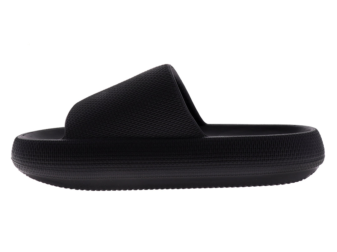 Sandalias Luna Rosa Plataforma Negro para Mujer