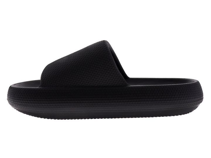 Sandalias Luna Rosa Plataforma Negro para Mujer