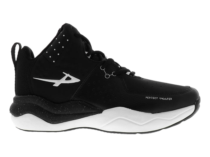 Tenis de Baloncesto Pontiac AXL Negro y Blanco para Hombre