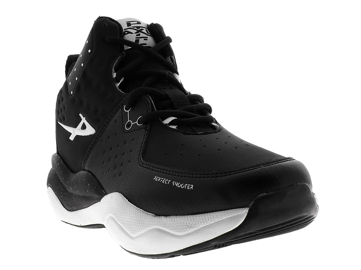 Tenis de Baloncesto Pontiac AXL Negro y Blanco para Hombre