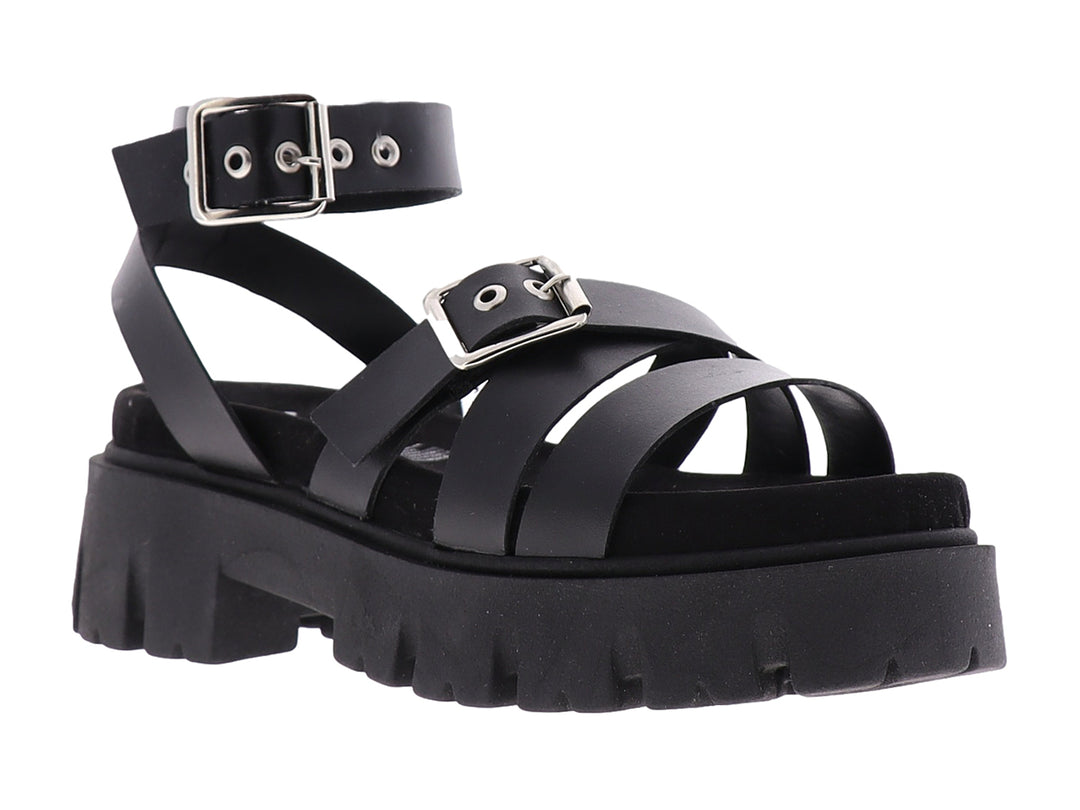 Sandalias Vicenza Plataforma Negro para Mujer