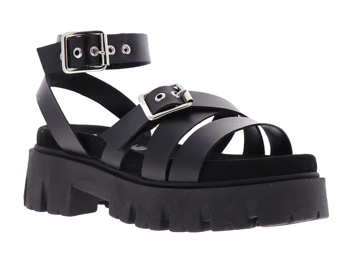 Sandalias Vicenza Plataforma Negro para Mujer