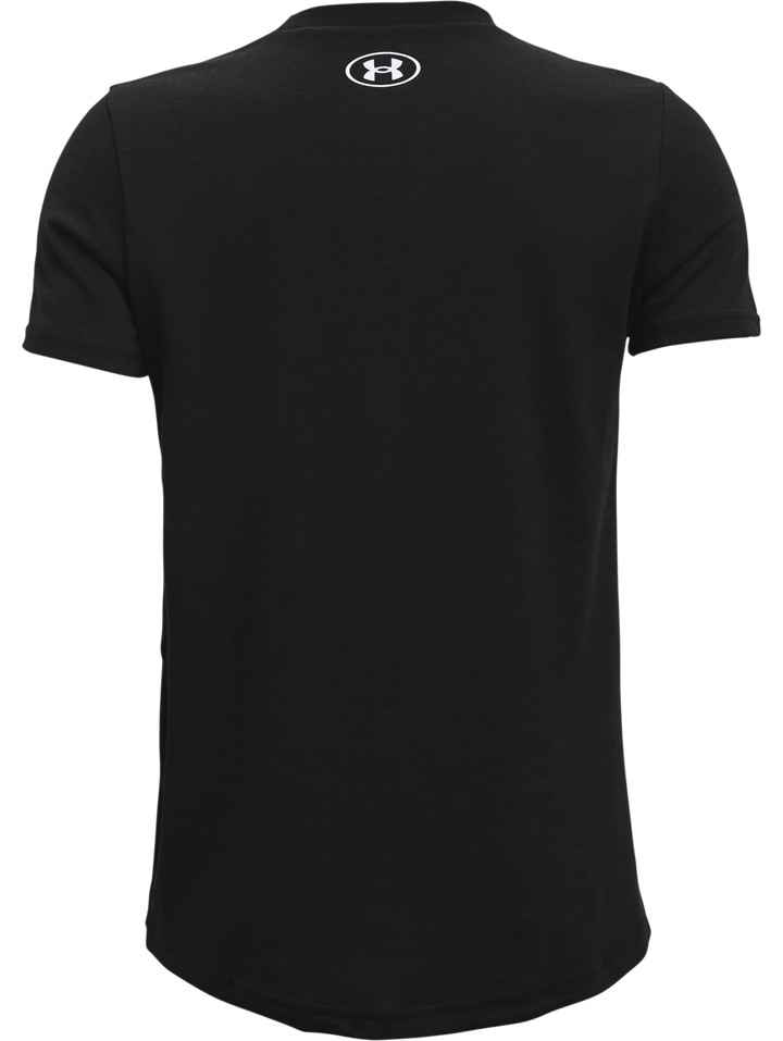 Playera Under Armour Sportstyle Logo Negra para Nino