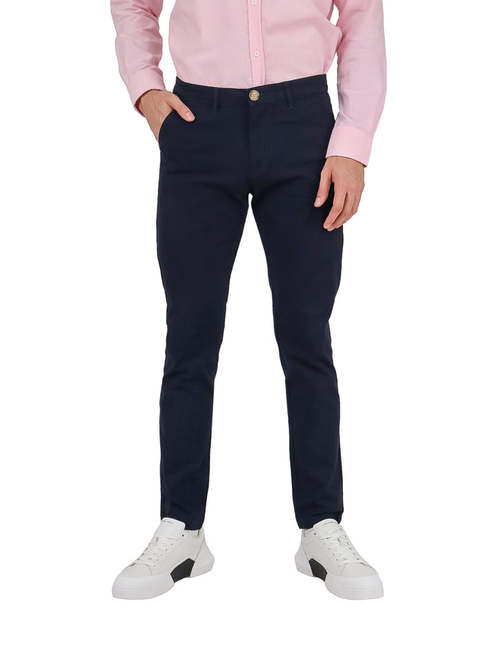 Pantalón Chino Bobois Collections Azul Marino para Hombre