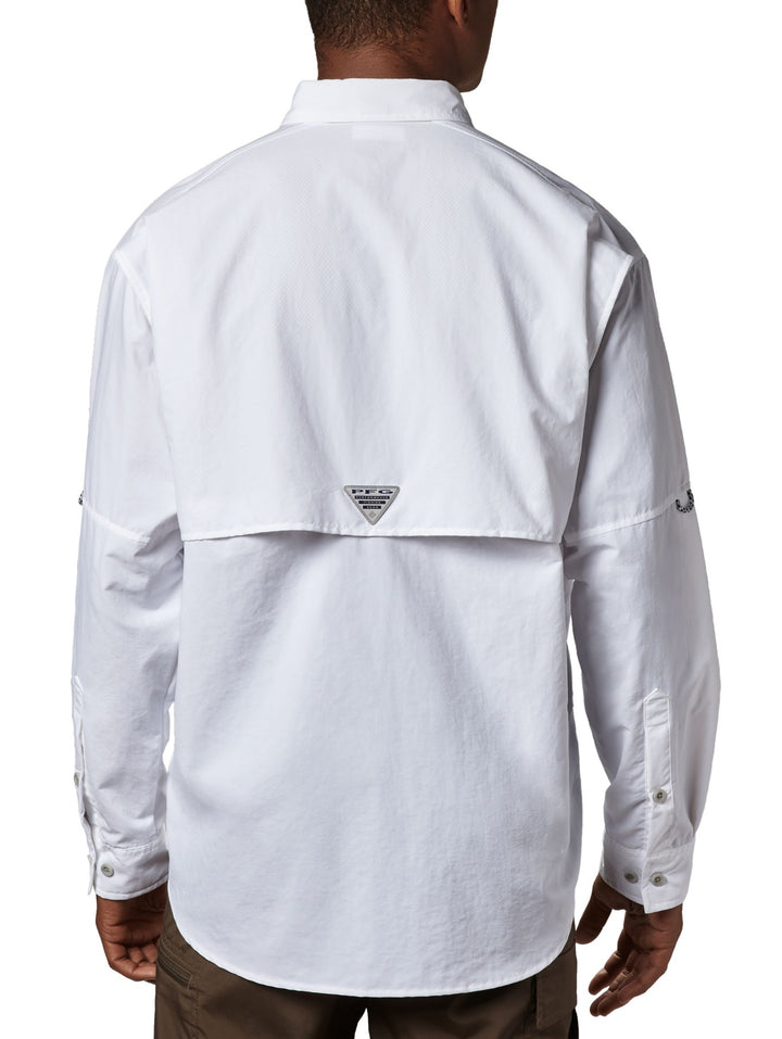 Camisa Columbia Bahama II Manga Larga Blanca para Hombre