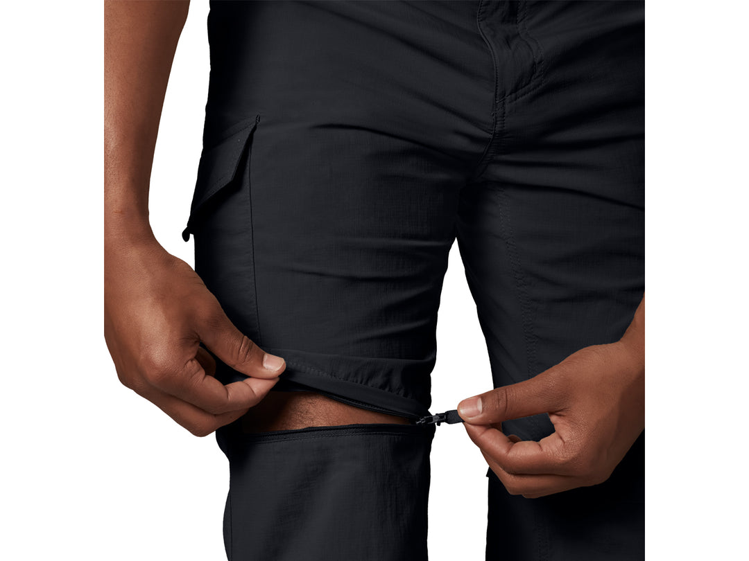 Pantalón Columbia Silver Ridge Convertible Negro para Hombre