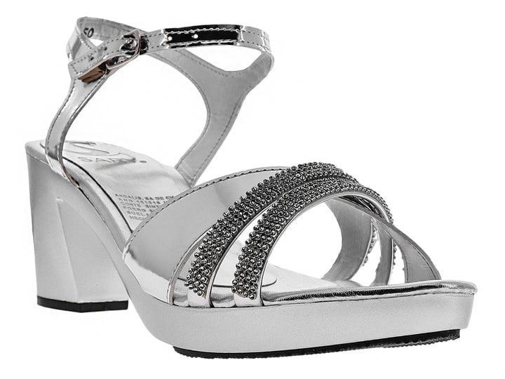 Zapatilla Sary Fiesta Plata para Mujer