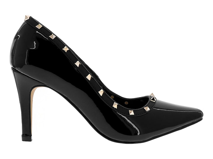 Zapatillas Stiletto Lady Paulina Negro para Mujer