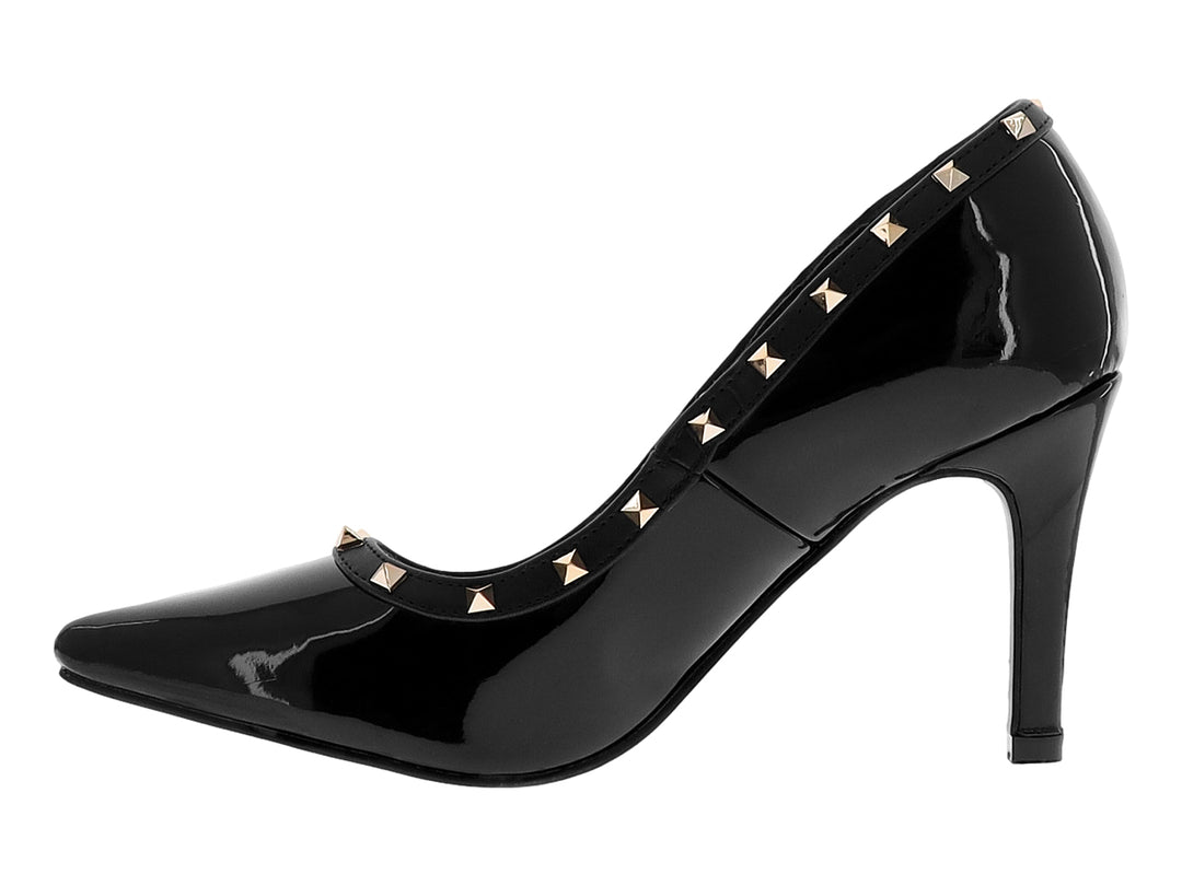 Zapatillas Stiletto Lady Paulina Negro para Mujer
