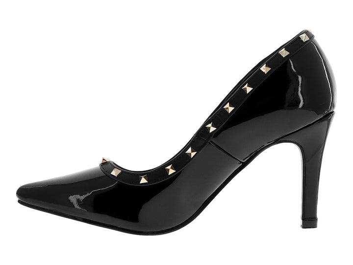 Zapatillas Stiletto Lady Paulina Negro para Mujer