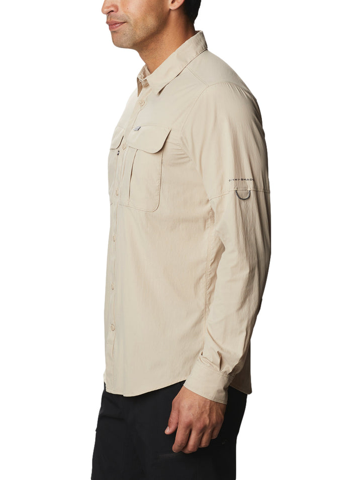 Camisa Columbia Newton Ridge Beige para Hombre