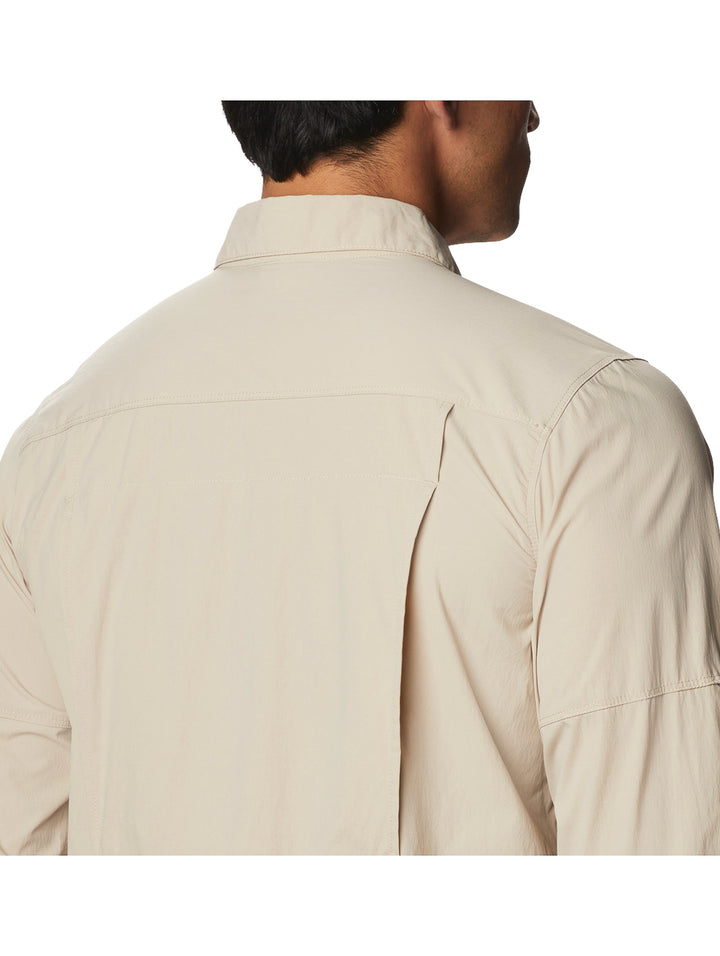 Camisa Columbia Newton Ridge Beige para Hombre