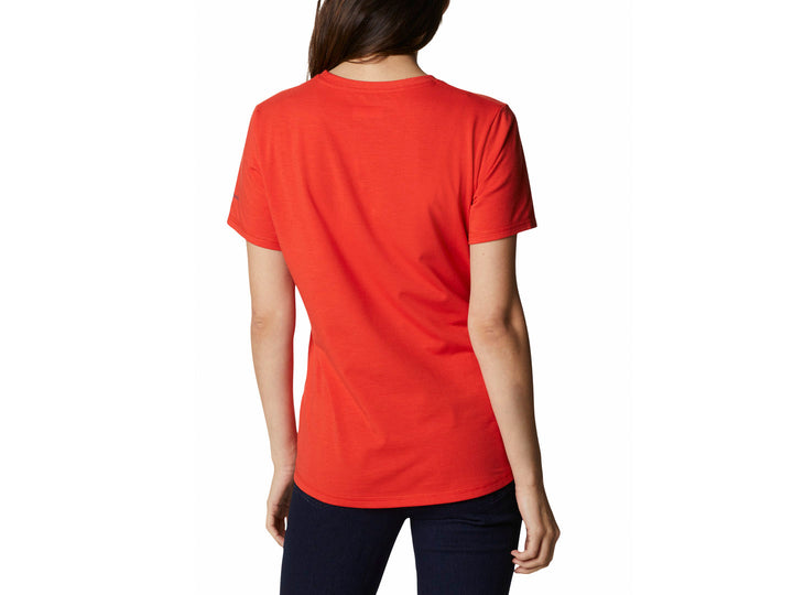 Playera Columbia Sun Trek Naranja para Mujer