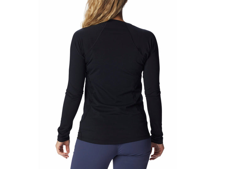 Playera Columbia Manga Larga Color Negro para Mujer