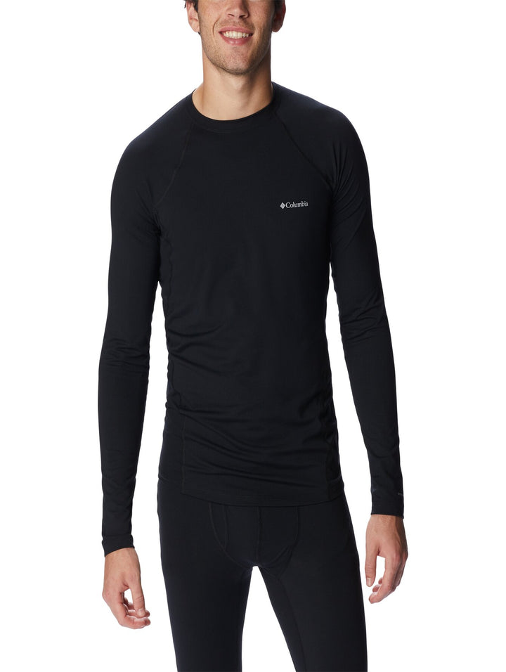 Playera Columbia Manga Larga Negro para Hombre