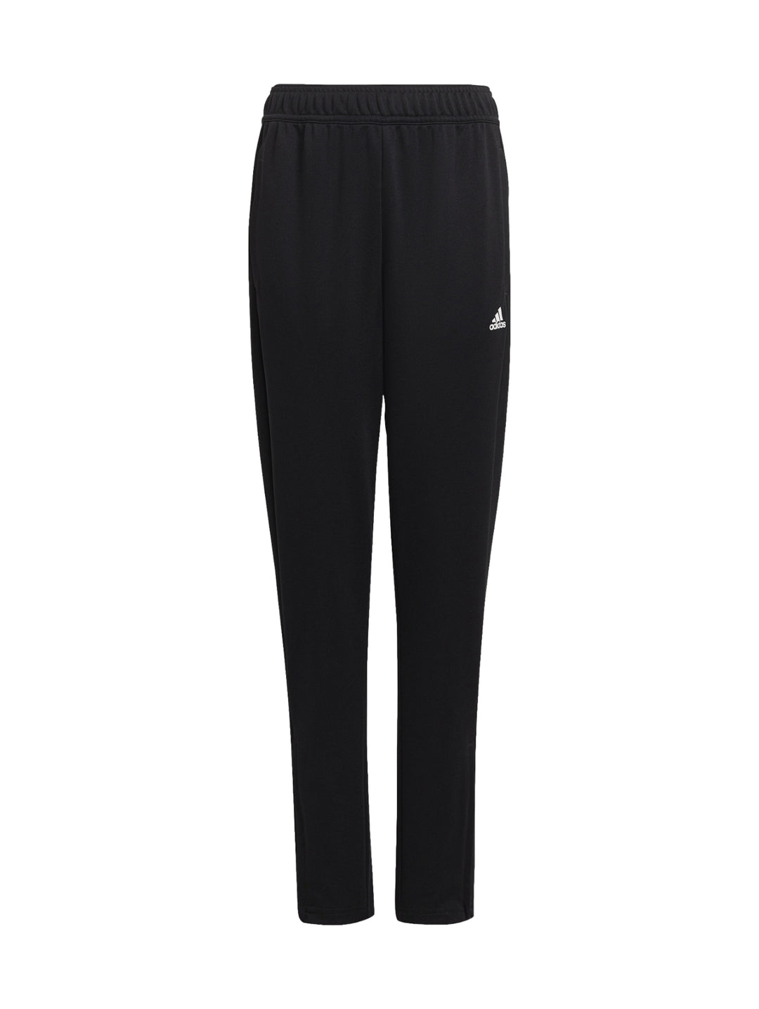 Conjunto deportivo Adidas para niño en color negro con rayas blancas en las mangas.