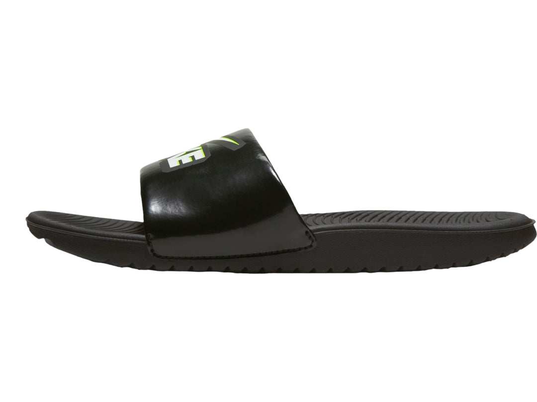 Sandalias Nike Kawa Slide Fun Negro para Nino