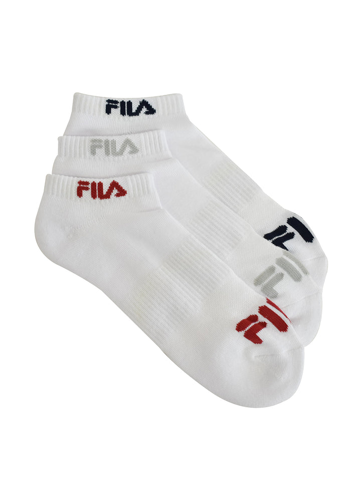 Calcetines Fila Basic Logo Blancos para Hombre