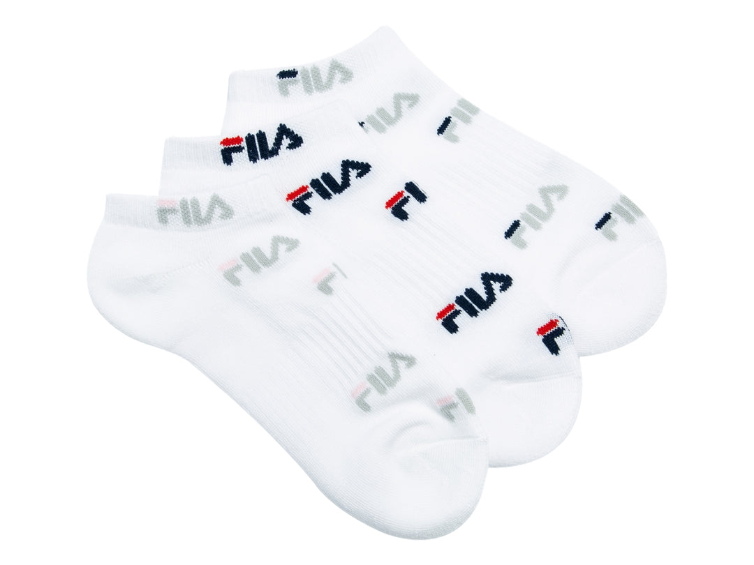 Calcetines Fila All-over Logo Blancos para Hombre