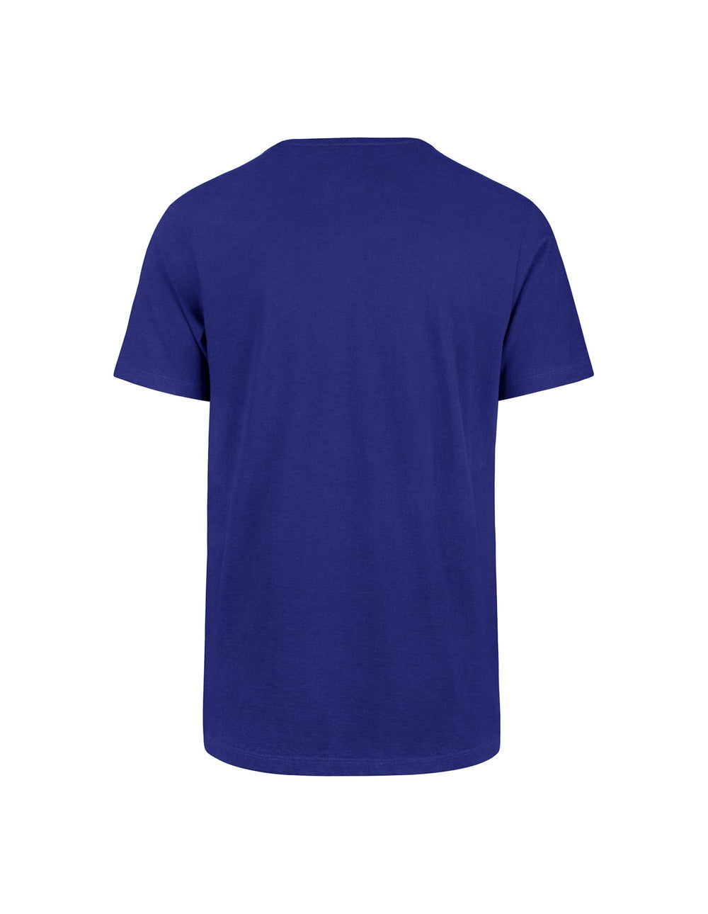 Playera azul royal de manga corta con logotipo blanco de los Dodgers de Los Ángeles en el pecho.