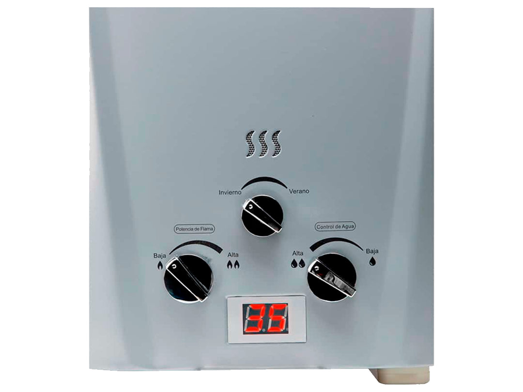 Calentador de Agua Instantáneo Heatwave Gris