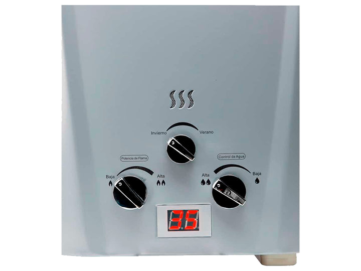Calentador de Agua Instantáneo Heatwave Gris
