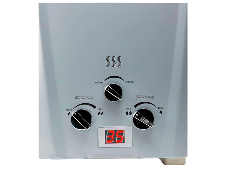 Calentador de Agua Instantáneo Heatwave Gris