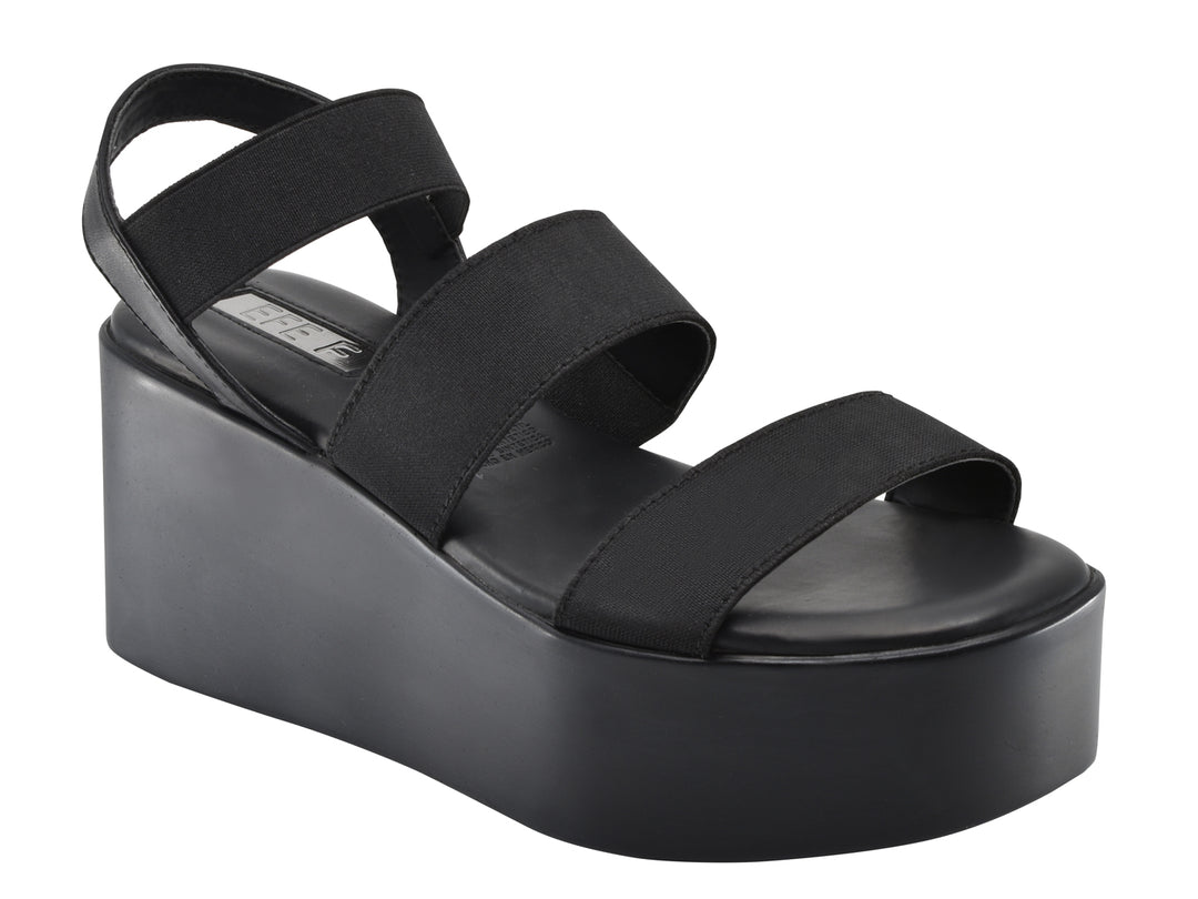 Sandalias de Plataforma EFE Cabral Color Negro