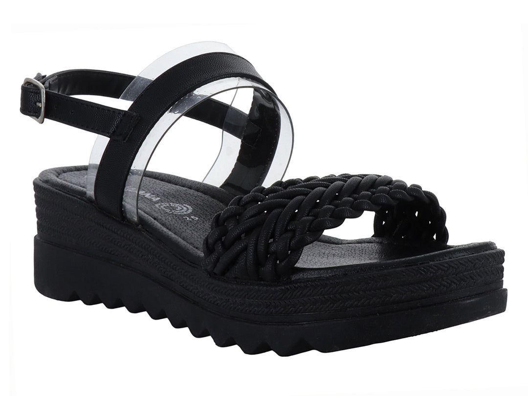 Sandalias MELI&amp;ANA Negro para Mujer