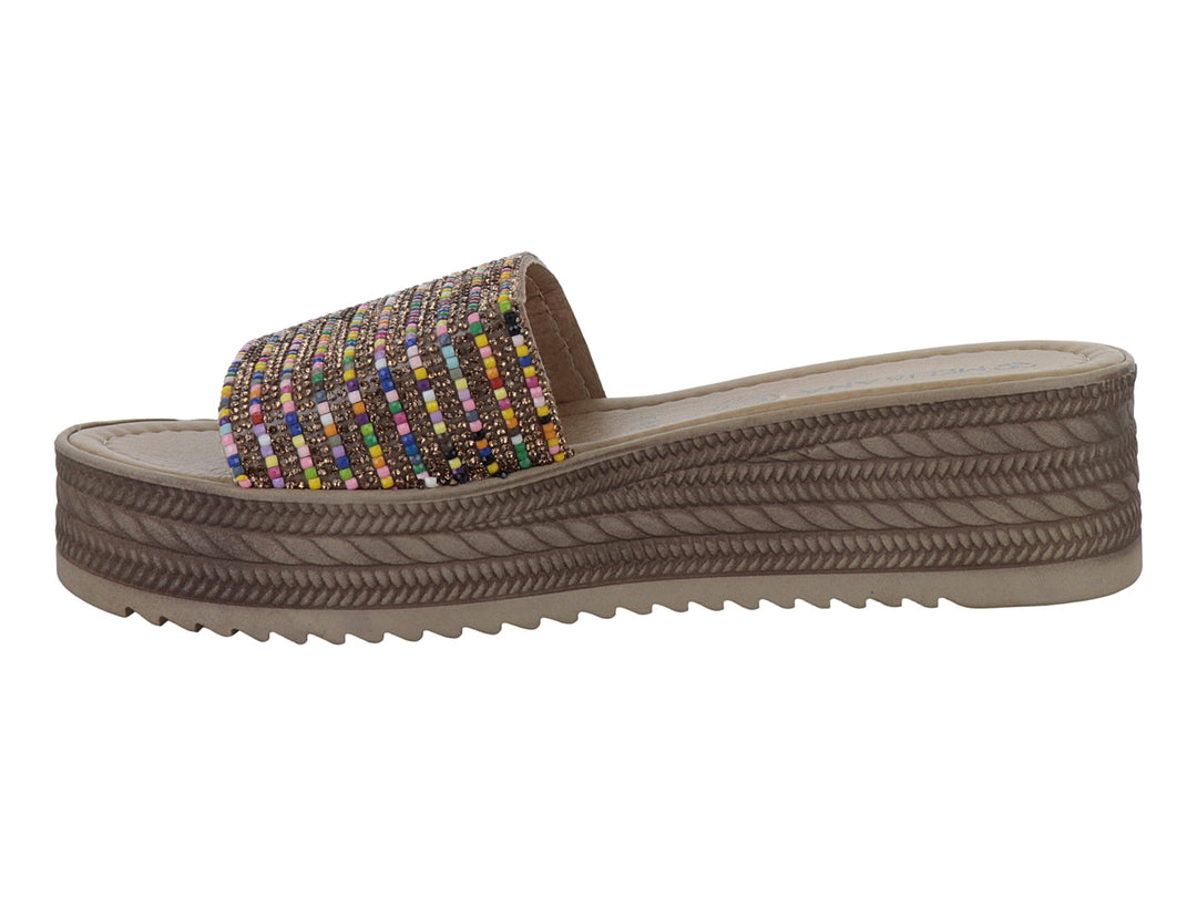 Sandalias MELI&amp;ANA Multicolor con Plataforma