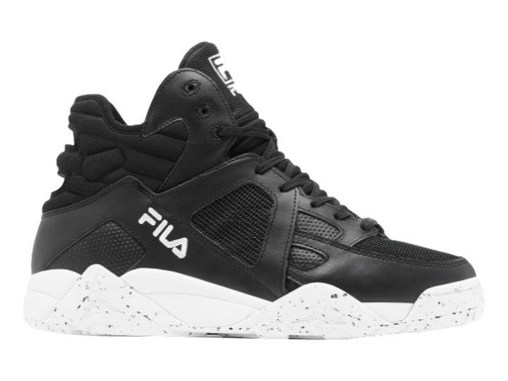 Tenis FILA Cage Mid Negro y Blanco para Hombre