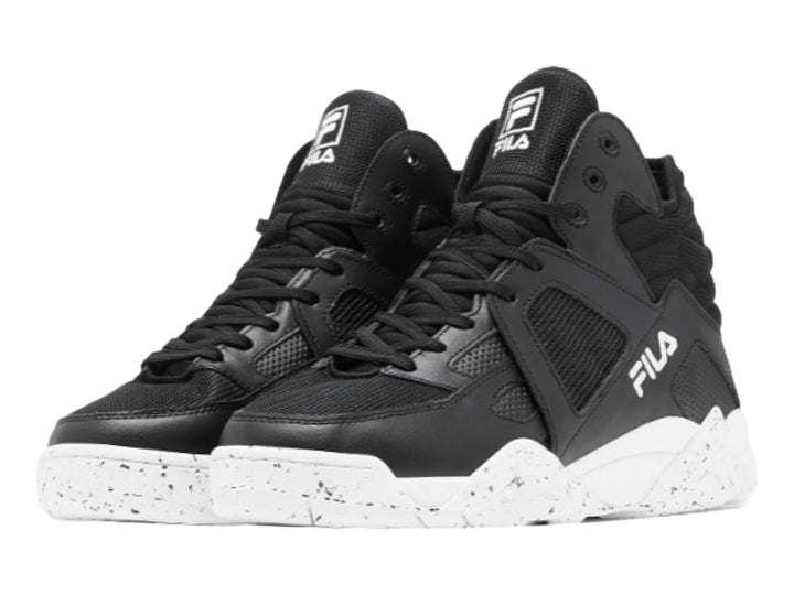 Tenis FILA Cage Mid Negro y Blanco para Hombre