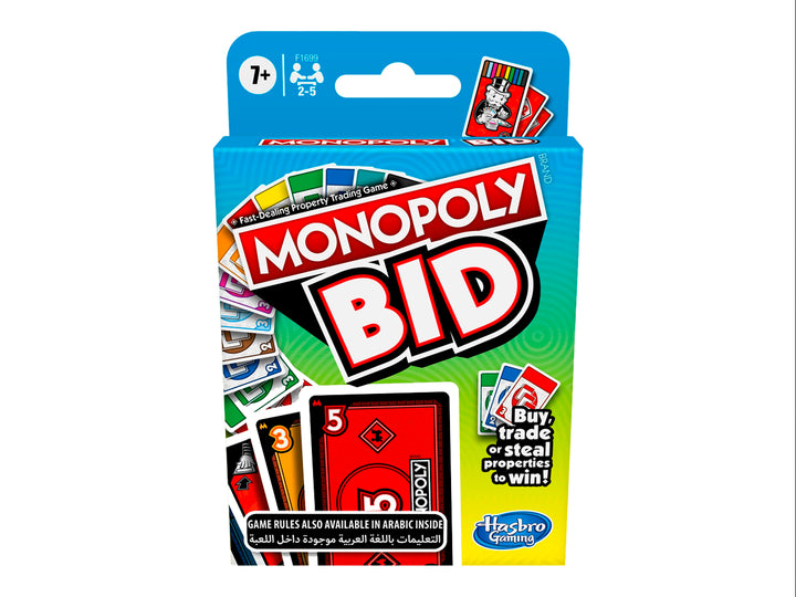 Juego de Mesa Monopoly Subasta Varios Colores Unisex
