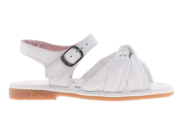 Sandalias Kinder Blancas para Niña