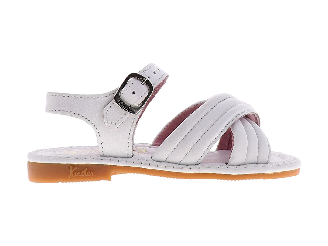 Sandalias Kinder para Niña Color Blanco