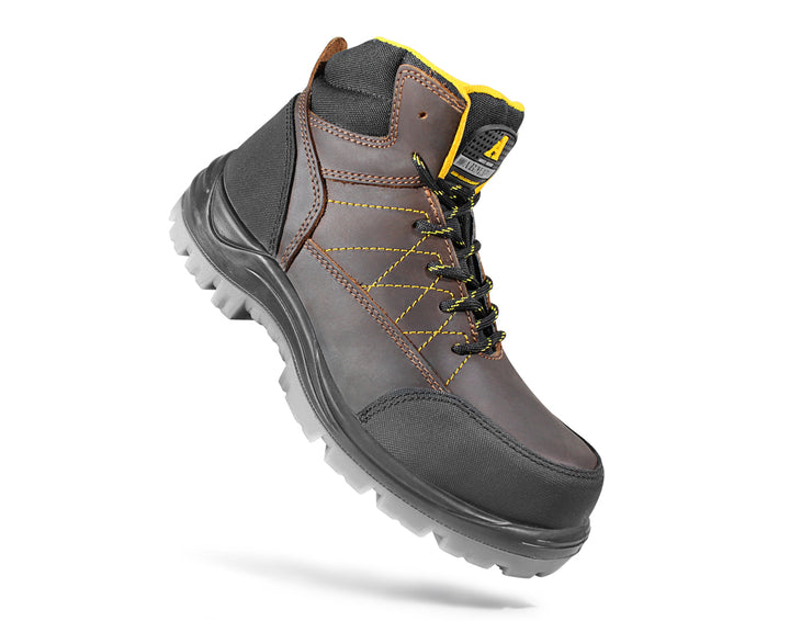 Botas de Seguridad Armada Café para Hombre