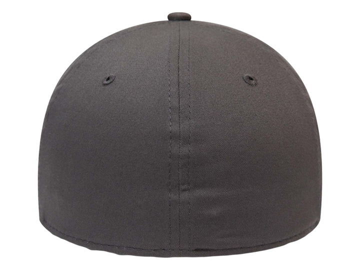Gorra New Era de color gris oscuro con el logotipo bordado de los Los Angeles Lakers en amarillo y púrpura.