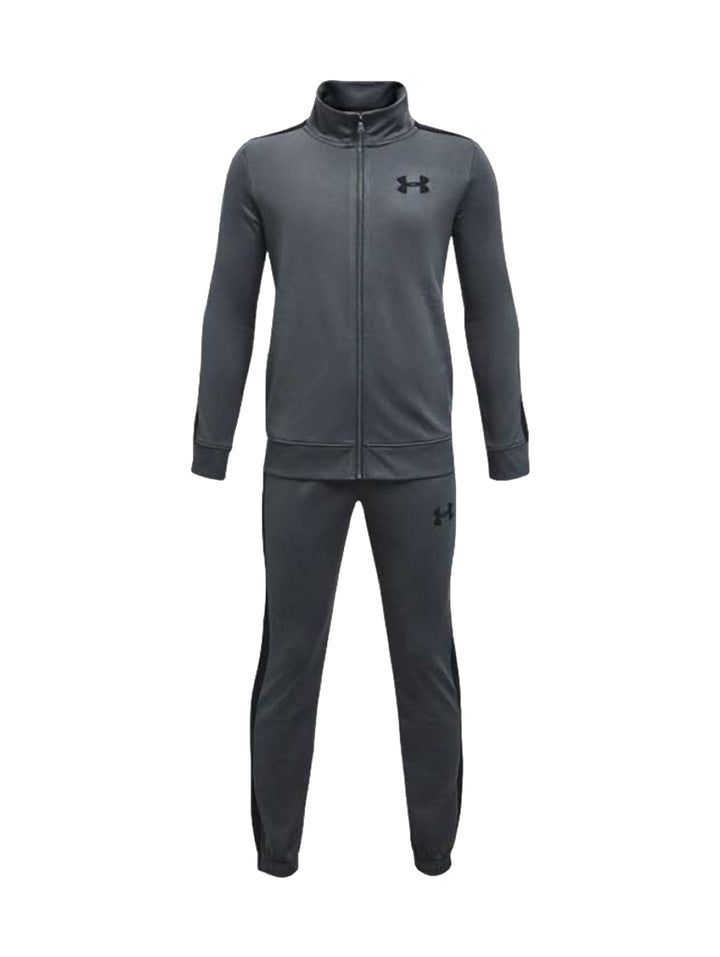 Conjunto Deportivo Under Armour Knit Track Suit Gris para Nino