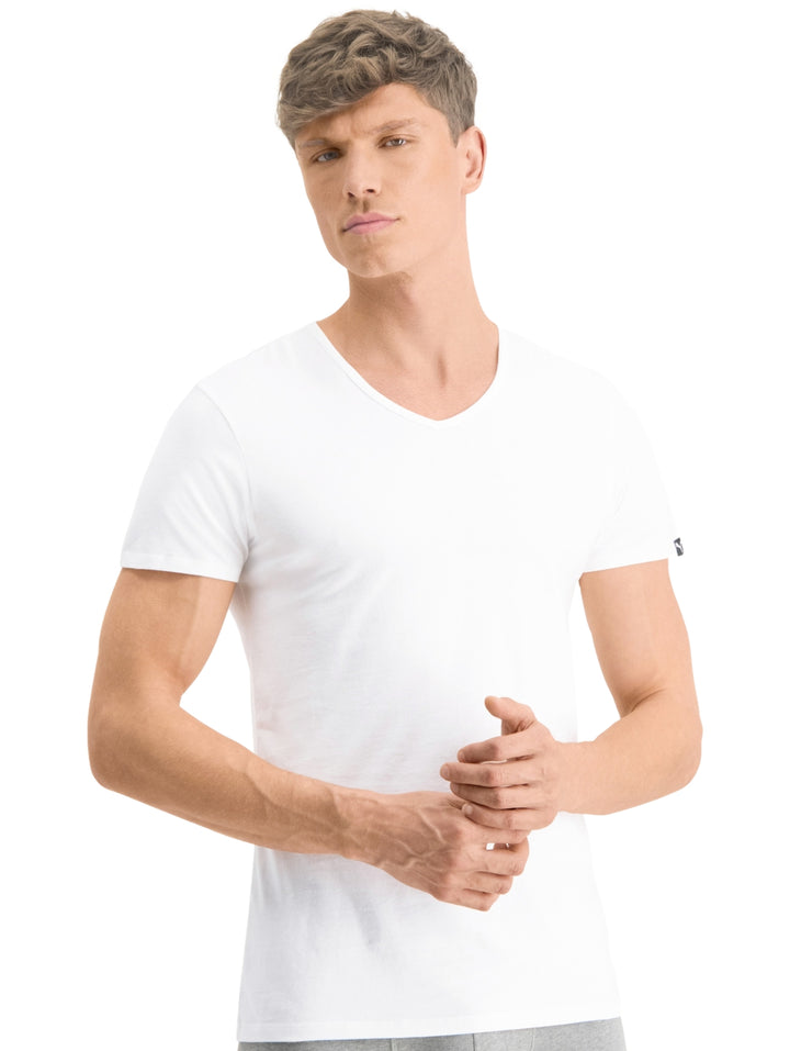 Pack 2 Playeras PUMA Básicas Blancas para Hombre