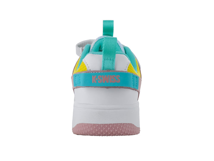 Tenis K-Swiss Toki CH Blanco y Rosa para Niña