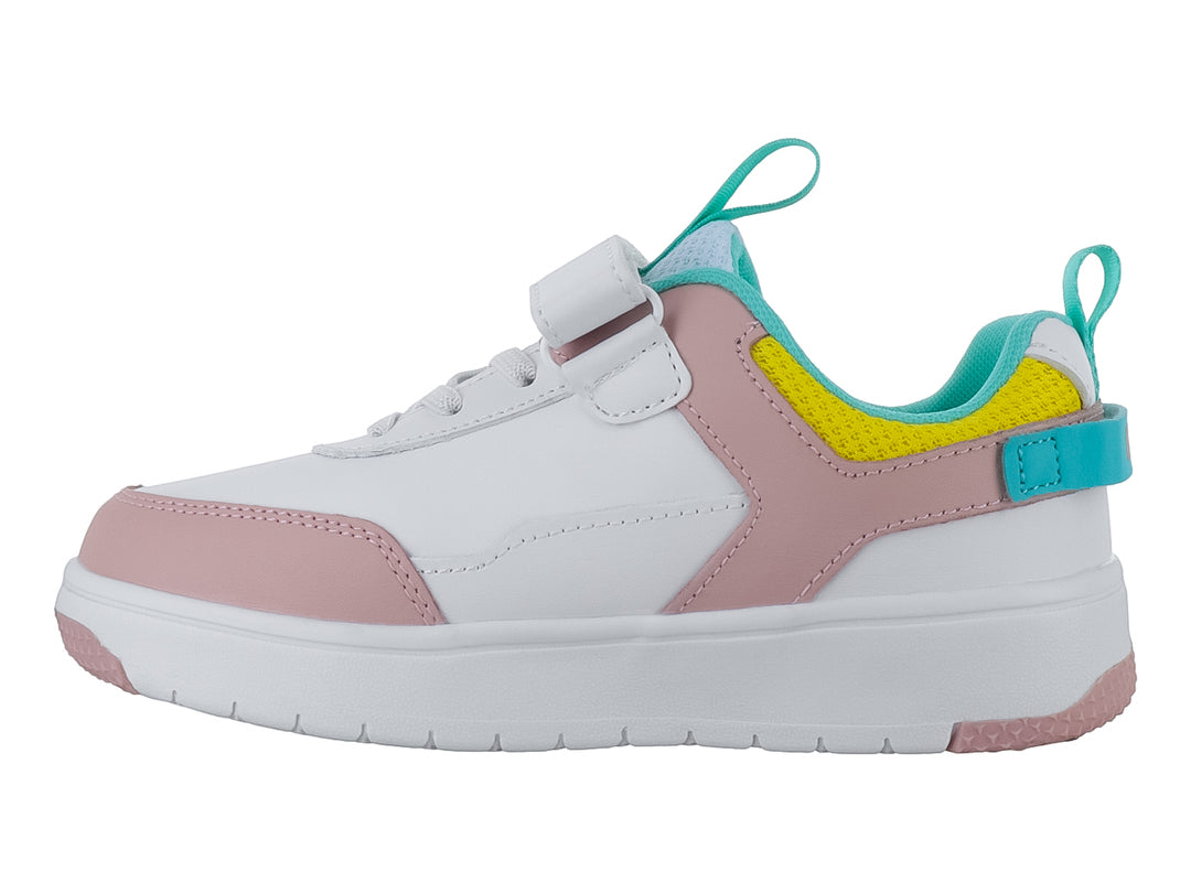 Tenis K-Swiss Toki CH Blanco y Rosa para Niña