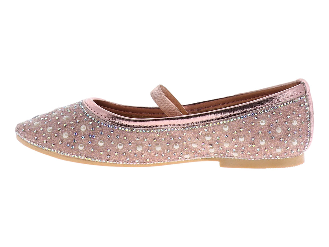 Zapatos Flats 4EVER Marcella Oro Rosado para Nina