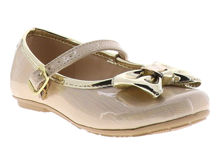 Zapatos Sarele Charol Oro para Niña