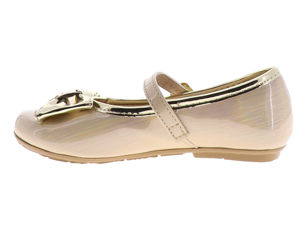 Zapatos Sarele Charol Oro para Niña