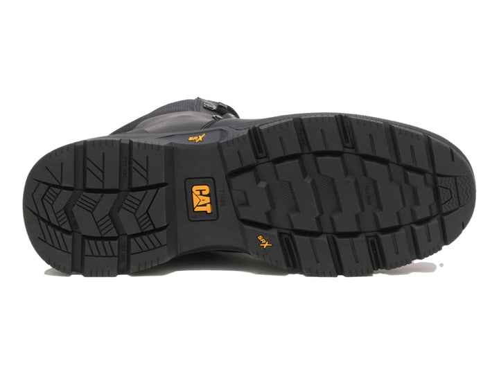 Bota de senderismo Caterpillar Leverage Hiker en color negro para hombre con suela robusta.