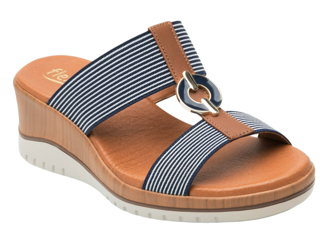 Sandalias Flexi Azul para Mujer