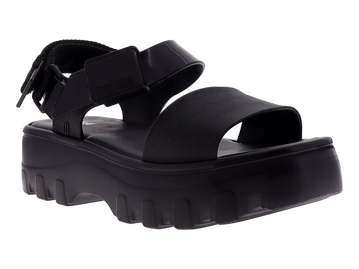 Sandalias Melissa Plataforma Negro para Mujer