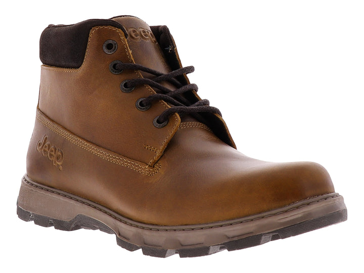 Botas Jeep Alpes Color Encino Miel para Hombre