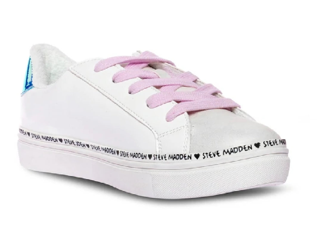 Tenis Steve Madden Jhones T Blancos para Niña