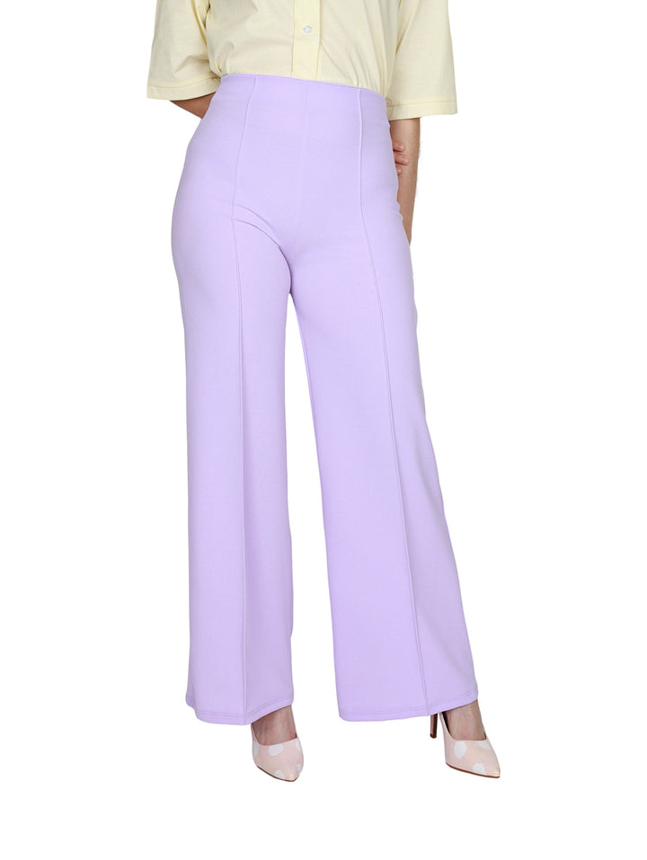 Pantalón Ancho Frikha Color Lila para Mujer